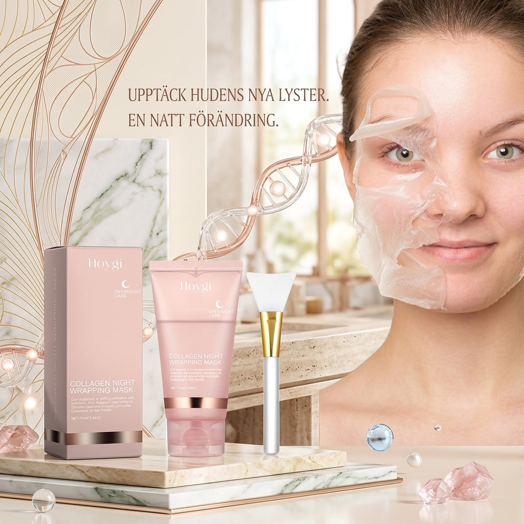 Koreansk Kollagen Nattmask – Fuktgivande Ansiktsmask 75 ml