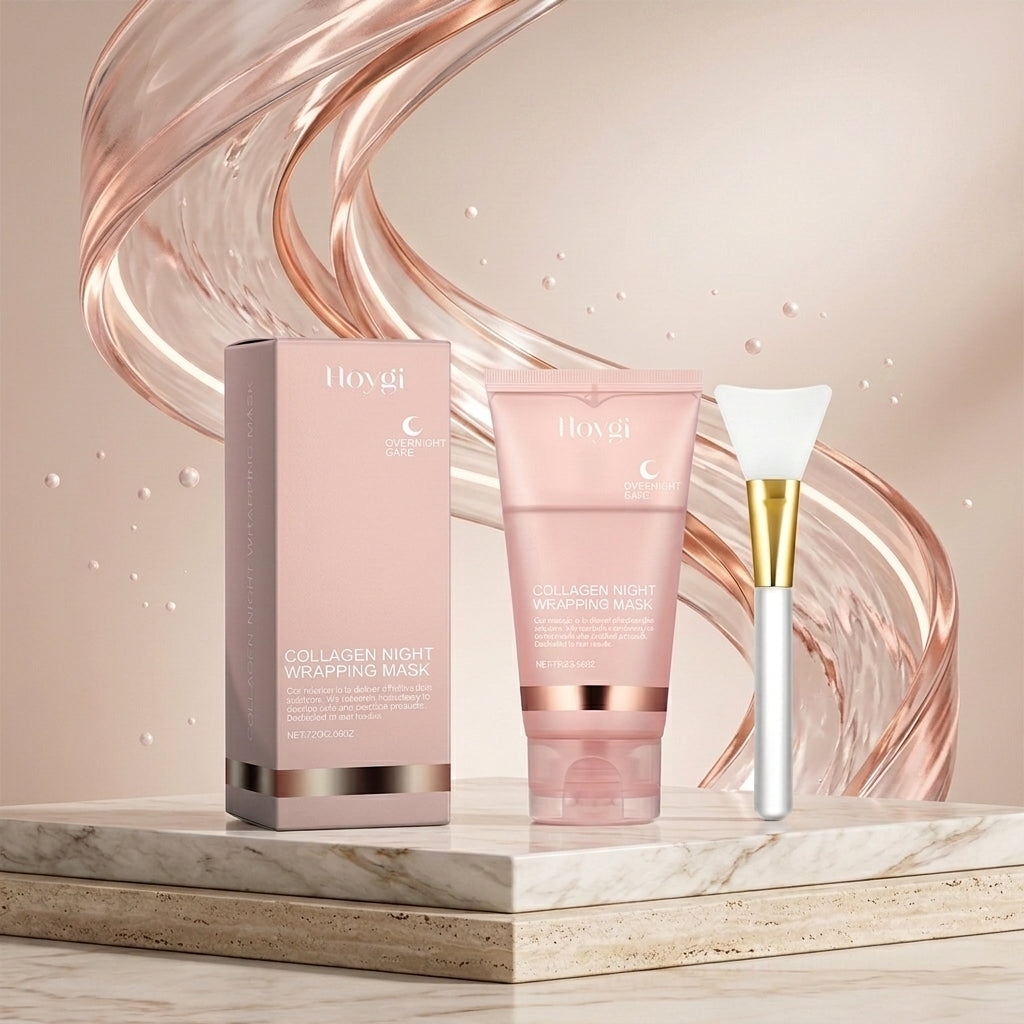 Koreansk Kollagen Nattmask – Fuktgivande Ansiktsmask 75 ml